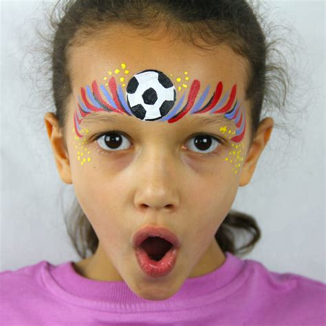 face paint football ideas